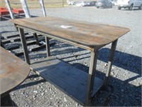 New/Unused Heavy Duty 30x57" Welding Shop Table