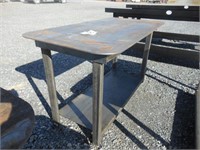 New/Unused Heavy Duty 30x57" Welding Table w/Shelf