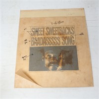 RARE Sweet Sweetback's Baadasssss Song Concept Art