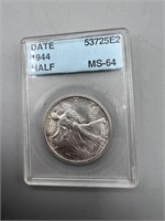 1944 Silver Walking Liberty Half Dollar