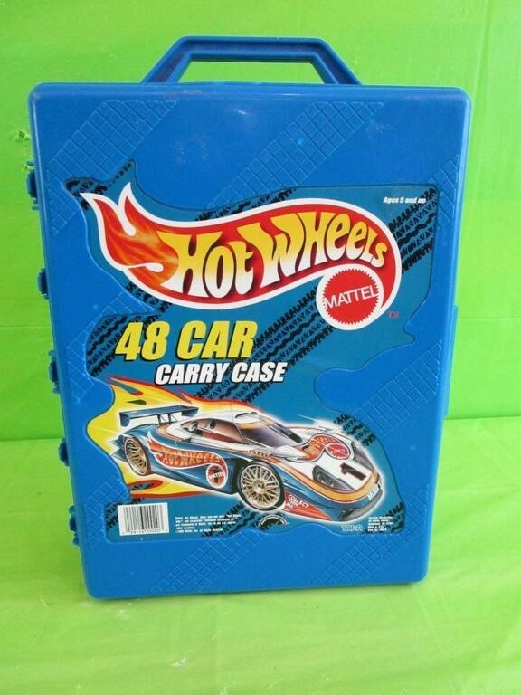 1998 Hot Wheels 48 Car Carry Case