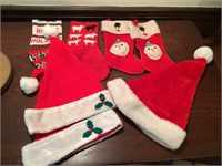 Christmas Stocking and Hat Lot