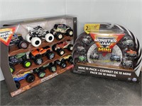 MONSTER JAM DIE-CAST MONSTER TRUCKS - MINIS