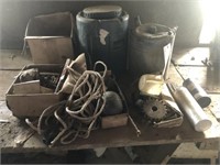 Lot: Farm Related Hardware, Floats,