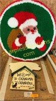 Santa hanging, house decor