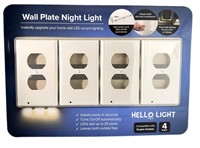 Hello Light 4 pc. LED Outlet Cover Pack