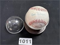 Autographed Baseball-Bob Gibson+ See Photos