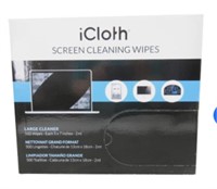 iCloth Screen Cleaning Wipes Case of 300