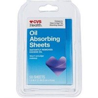 CVS Health Oil Absorbing Sheets, 50 Ct
