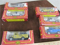 7 Corgi Village Collection Trucks Amoco Gas