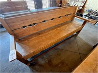 WOOD 72" BENCH