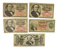 Fractional Currency Quintet