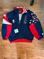 1996 Olympics Official Atlanta Starter Jacket L w/