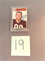 Signed Mike Ditka Card