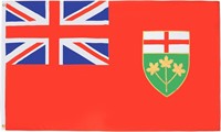 Ontario Flag 2' x 3' - Canada x2