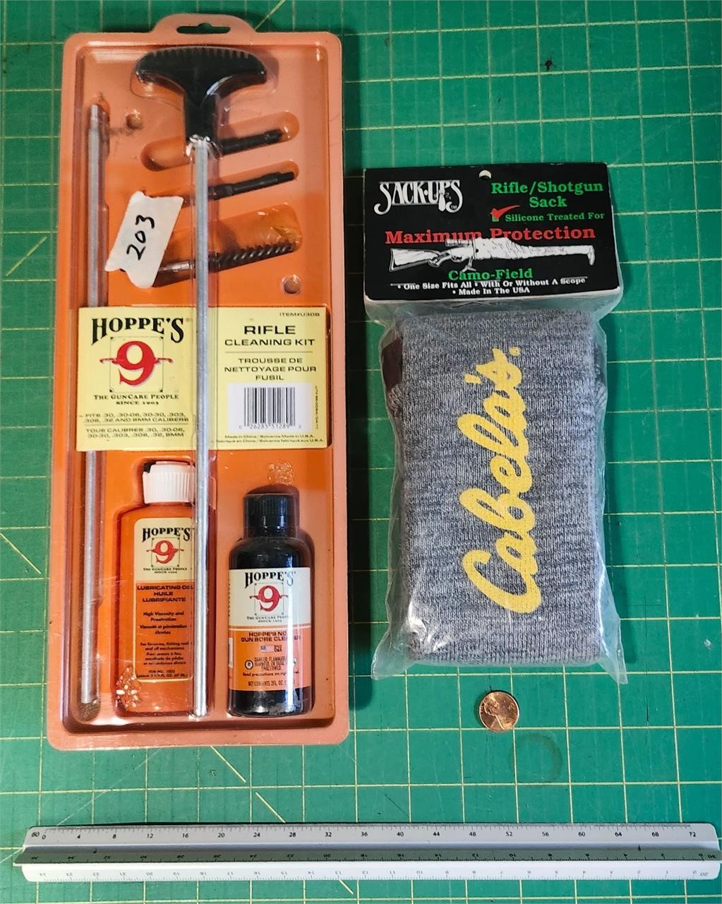 Rifle cleaning kit and sleeve