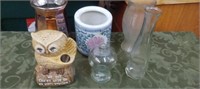 Lot of 6 Vases