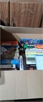 Box of Books- hardbacks & novels