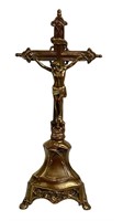 Vintage Religious Altar Crucifix Cross