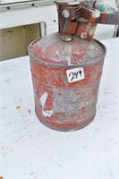 1 gal. Safety Gas Can, Loc: *ST