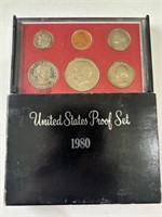 1980 Proof Set in Original US MInt Case & Box
