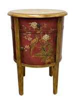 Hand Painted Drum Table