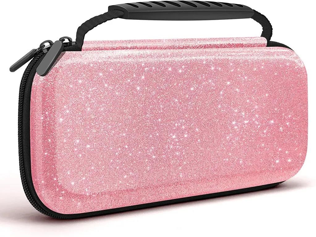 P950  JYPS Glitter Pink Switch Carrying Case