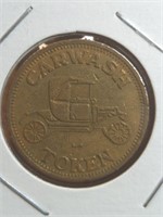 Car wash token