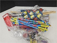 NO SHIPPING!  Assorted Lot of Fire Works SEE PICS