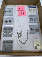 12 pcs. Sterling Jewelry
