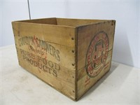 CANADIAN CANNERS LTD WOODEN BOX