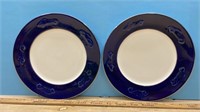 2 Carmel Ceramica Plates, in Box (11.5" diam)