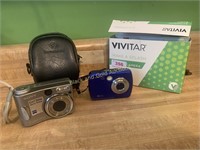 Pair of small digital cameras