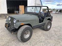 1974 Jeep CJ5 with Open Top