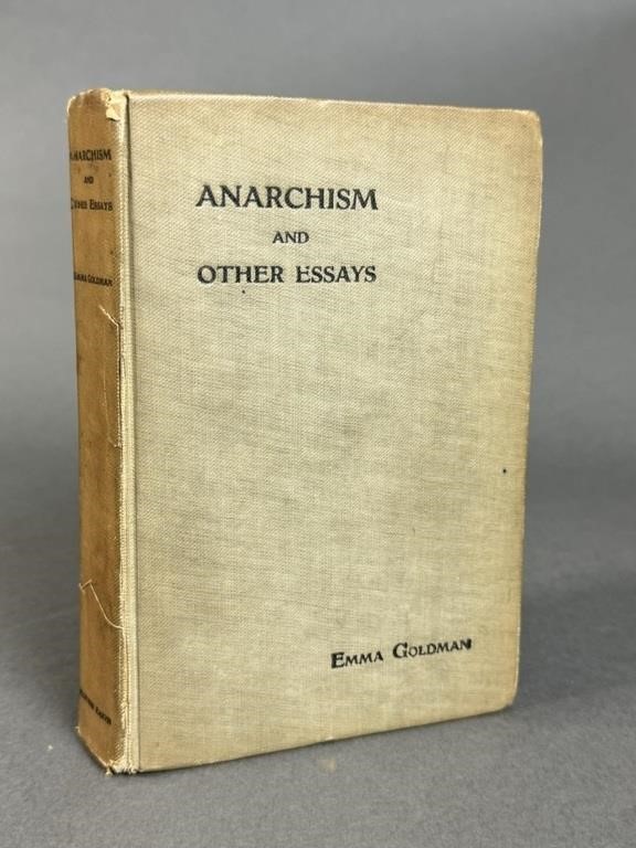 Anarchism and Other Essays.