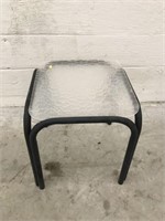 Plastic Top Patio Side Table