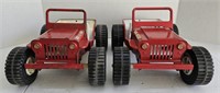 (B) Tonka Toys Jeep Dune Buggy 10"x8"x6" (bidding