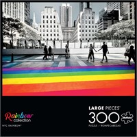 Buffalo Games 300-Piece Rainbow Jigsaw Puzzle