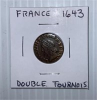 France 1643 Double Tournois