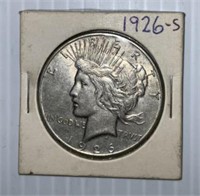 1926S Peave Silver Dollar