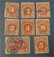 U.S Antique & Vintage Circulated Stamps - K