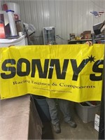 large racing banner approx. 30x60