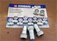 Battery Terminals & 3 Terminal Cleaners