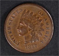 1877 INDIAN CENT VG