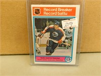 1982 OPC Dale Hawerchuk #3 Record Breaker
