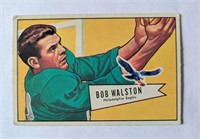 1952 Bowman Large Bob Walston Eagles Card #138