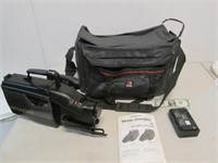 Hitachi VHS Camcorder w/ Bag & Accessories -