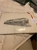 THE TENNESEAN TRAUN SKETCH SIGNED NUMBERED