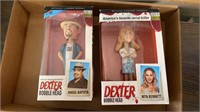 Lot of 2 Dexter Bobbleheads, Angel Batista and