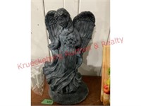 18" Cement Angel Statue